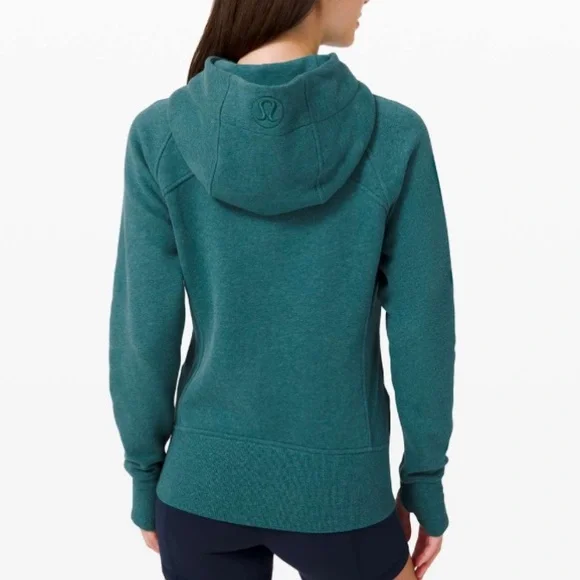 Lululemon Scuba Hoodie *Light Cotton FleeceHeathered Desert Teal